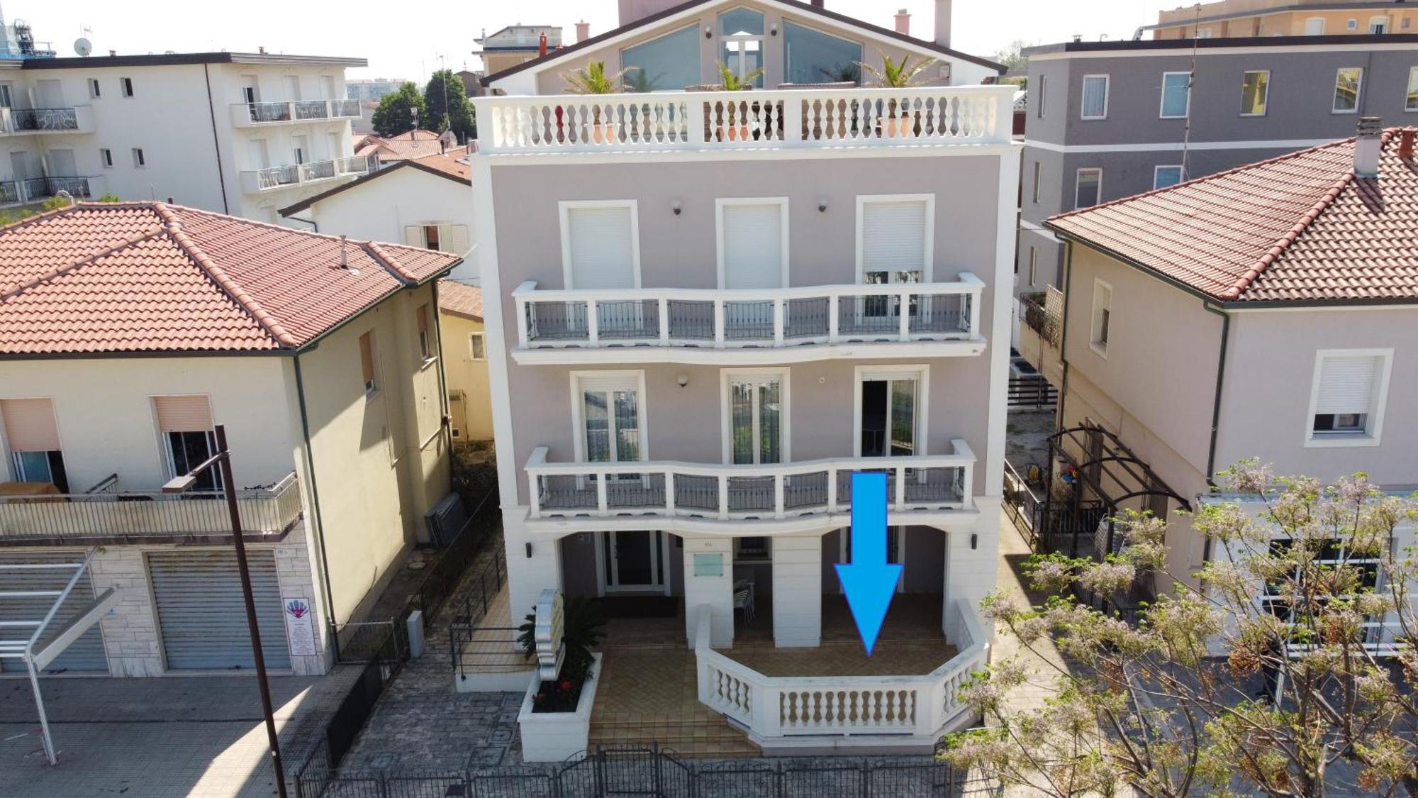 Residenza Mediterranea Apartments Rimini Exterior photo