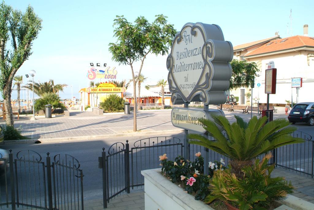 Residenza Mediterranea Apartments Rimini Exterior photo